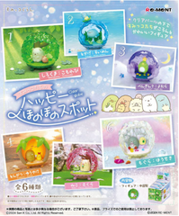 San-X Sumikko Gurashi Sumikko-tachi no Clear Globe 6Pack