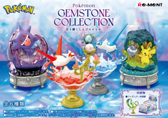 RE-MENT Pokemon GEMSTONE COLLECTON Hikari Kagayaku Shinpi no Kiseki 6Pack BOX